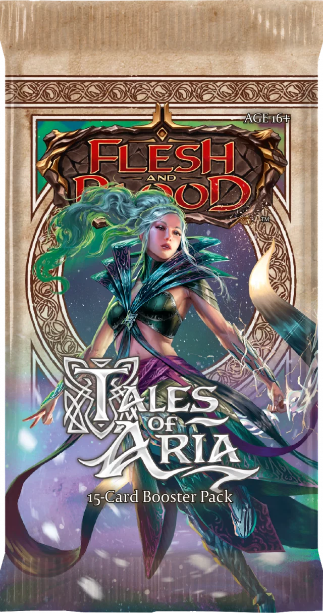 Karetní hra Flesh and Blood TCG: Tales of Aria - 1st Edition Booster Box (24 boosterů)