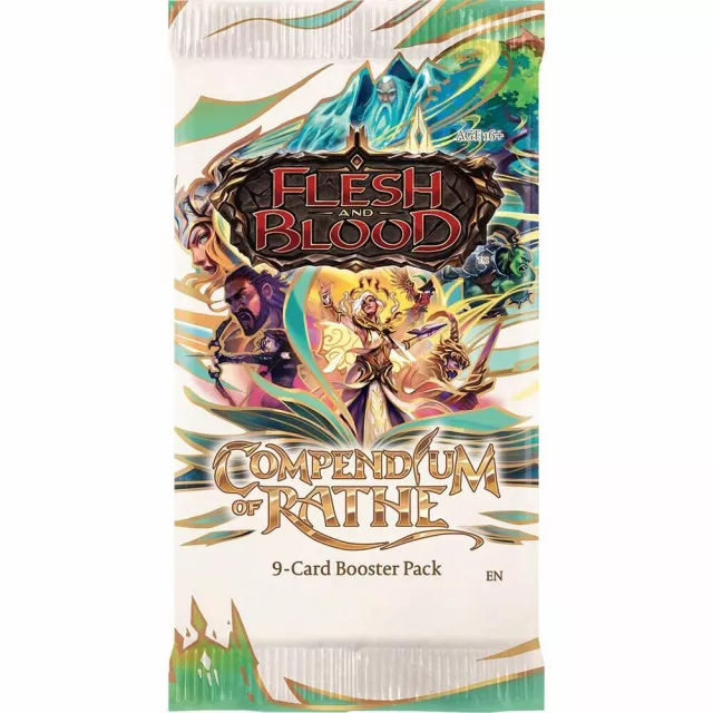 Karetní hra Flesh and Blood TCG: Compendium of Rathe - Booster - Sběratelská karetní hra TCG