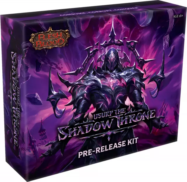 Karetní hra Flesh and Blood TCG: Usurp the Shadow Throne - Pre-Release Kit - Sběratelská karetní hra TCG