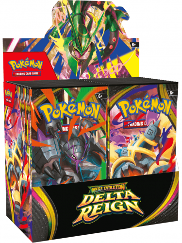 Karetní hra Pokémon TCG: Mega Evolution - Delta Reign - Booster Box (36 boosterů)