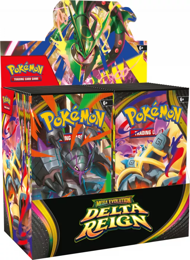 Karetní hra Pokémon TCG: Mega Evolution - Delta Reign - Booster Box (36 boosterů) - Sběratelská karetní hra TCG
