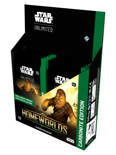 Karetní hra Star Wars: Unlimited - Homeworlds Carbonite Booster Box (12 boosterů)