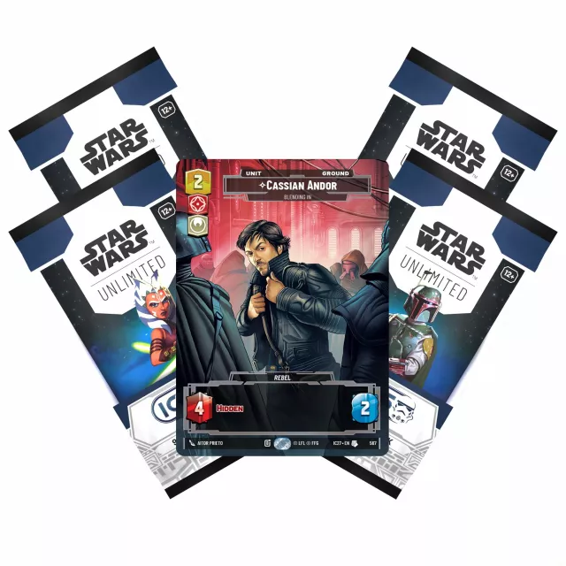 Karetní hra Star Wars: Unlimited - Icons Booster 4-pack - Sběratelská karetní hra TCG