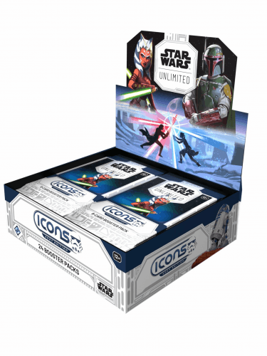 Karetní hra Star Wars: Unlimited - Icons Booster Box (24 boosterů)