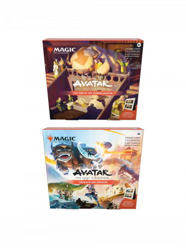 Výhodný set Magic: the Gathering Avatar: The Last Airbender - Scene Box - The Black Sun Invasion + Scene Box - Tea Time at the Jasmine Dragon