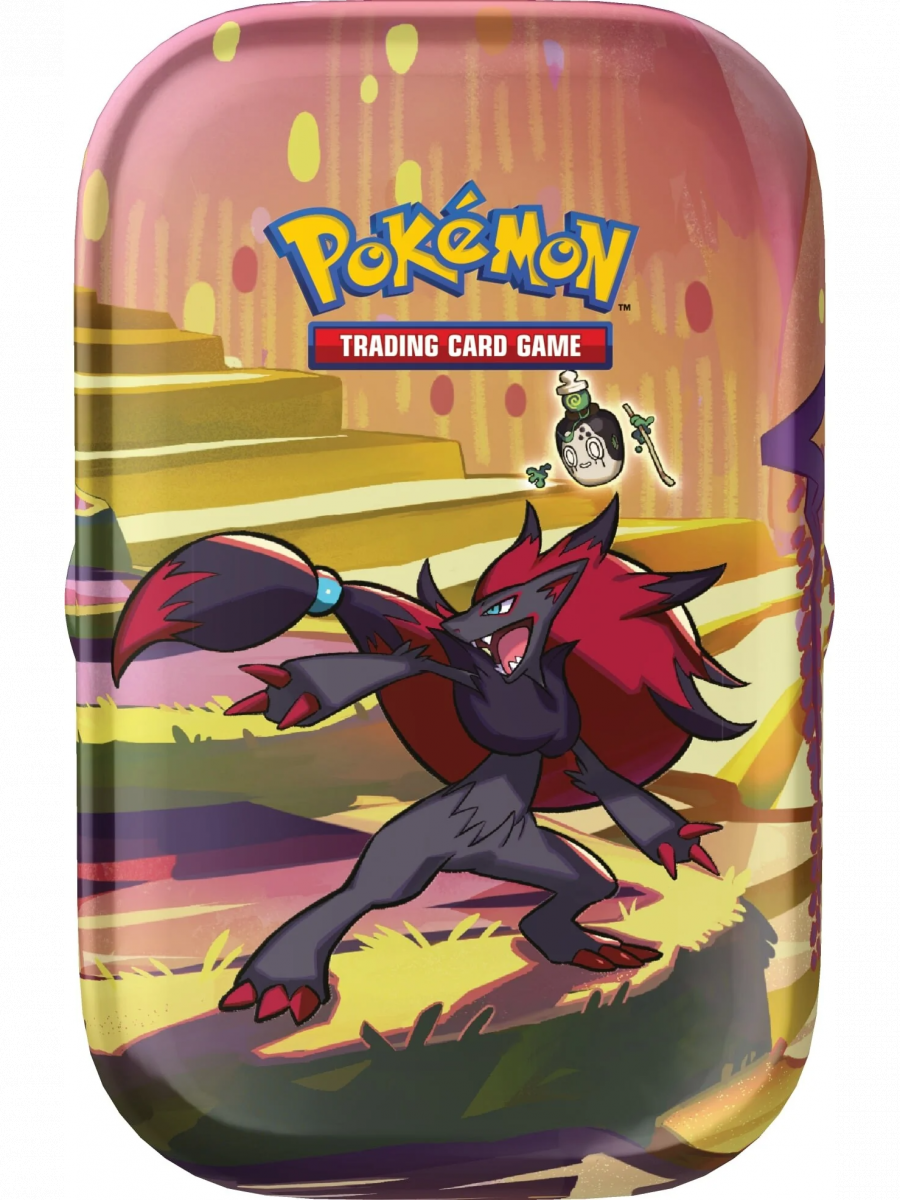 Blackfire Karetní hra Pokémon TCG: Scarlet & Violet Shrouded Fable - Mini Tin: Zoroark
