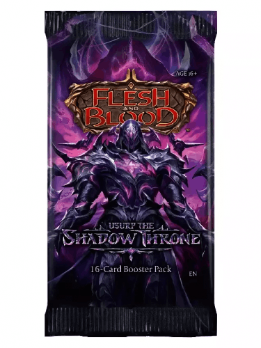 Karetní hra Flesh and Blood TCG: Usurp the Shadow Throne - Booster (16 karet)