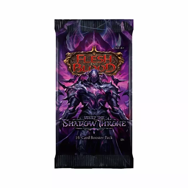 Karetní hra Flesh and Blood TCG: Usurp the Shadow Throne - Booster (16 karet) - Sběratelské karty