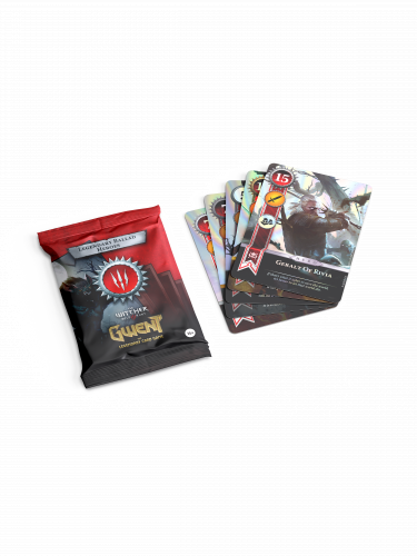 Karetní hra Gwent - Ballads Legendary Foil Cards - Monsters (10 karet) ENG