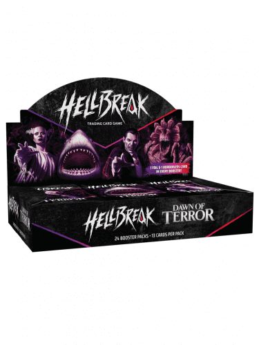 Karetní hra Hellbreak TCG: Dawn of Terror - Booster Box (24 boosterů)