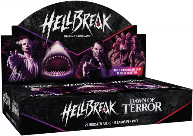 Karetní hra Hellbreak TCG: Dawn of Terror - Booster Box (24 boosterů)