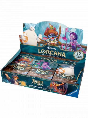 Karetní hra Lorcana: Azurite Sea - Booster Box (24 boosterů)