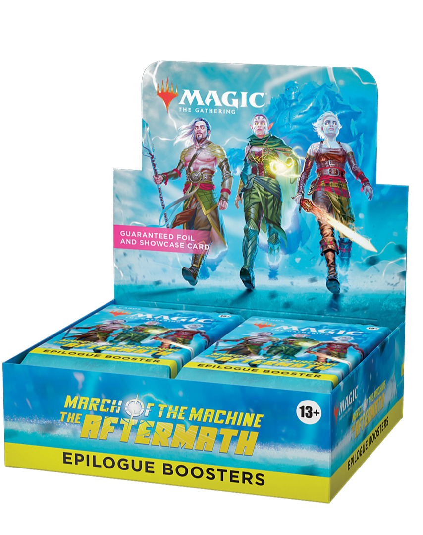 Blackfire Karetní hra Magic: The Gathering March of the Machine: The Aftermath - Epilogue Booster Box (24 boosterů)