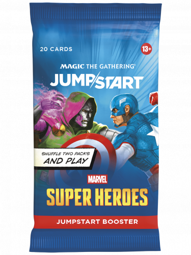 Karetní hra Magic: The Gathering Marvel Super Heroes - Jumpstart Booster (20 karet)