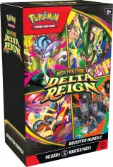 Karetní hra Pokémon TCG: Mega Evolution - Delta Reign - Booster Bundle (6 boosterů) - Sběratelská karetní hra TCG