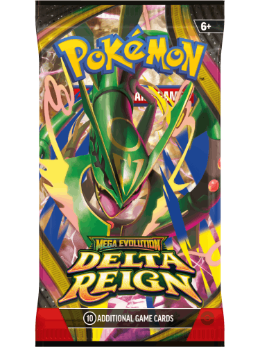 Karetní hra Pokémon TCG: Mega Evolution - Delta Reign - Booster (10 karet)