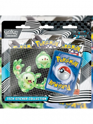 Karetní hra Pokémon TCG: Scarlet & Violet - Black Bolt Tech Sticker Collection