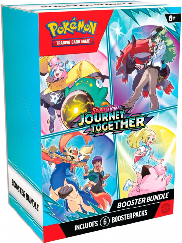 Karetní hra Pokémon TCG: Scarlet & Violet Journey Together - Booster Bundle (6 boosterů)