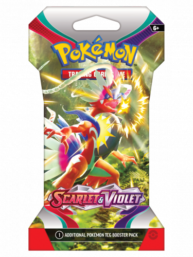 Karetní hra Pokémon TCG: Scarlet & Violet - Sleeved Booster (10 karet)