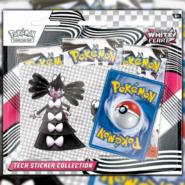 Karetní hra Pokémon TCG: Scarlet & Violet - White Flare Tech Sticker Collection