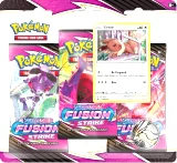 Karetní hra Pokémon TCG: Sword & Shield Fusion Strike - 3-Pack Blister booster (Eevee)