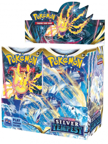 Karetní hra Pokémon TCG: Sword & Shield Silver Tempest - booster box (36 boosterů)