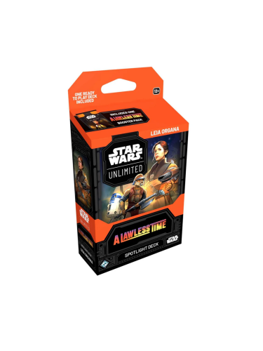Karetní hra Star Wars: Unlimited - A Lawless Time Spotlight Deck (Leia Organa)
