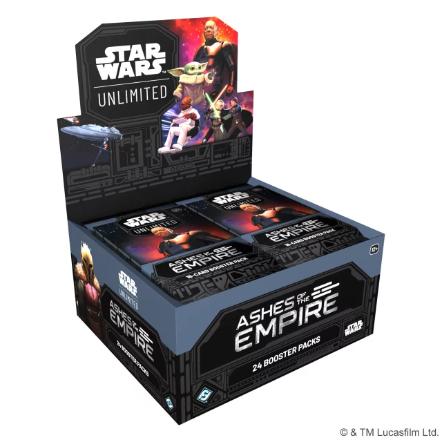 Karetní hra Star Wars: Unlimited - Ashes of the Empire Booster Box (24 boosterů)