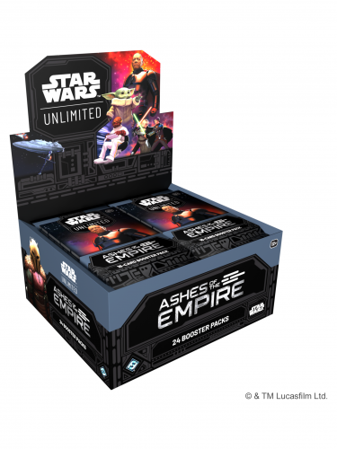 Karetní hra Star Wars: Unlimited - Ashes of the Empire Booster Box (24 boosterů)