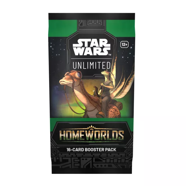 Karetní hra Star Wars: Unlimited - Homeworlds Booster (16 karet) - Sběratelská karetní hra TCG