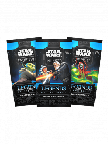 Karetní hra Star Wars: Unlimited - Legends of the Force Booster (16 karet)