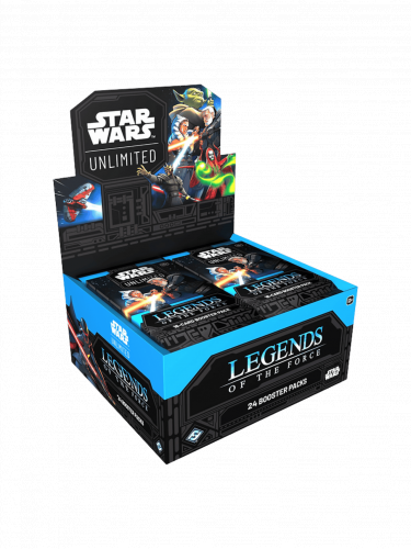 Karetní hra Star Wars: Unlimited - Legends of the Force Booster Box (24 boosterů)
