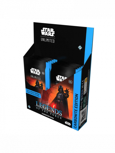 Karetní hra Star Wars: Unlimited - Legends of the Force Carbonite Booster Box (12 boosterů)