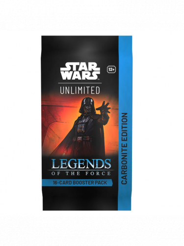 Karetní hra Star Wars: Unlimited - Legends of the Force Carbonite Booster (16 karet)