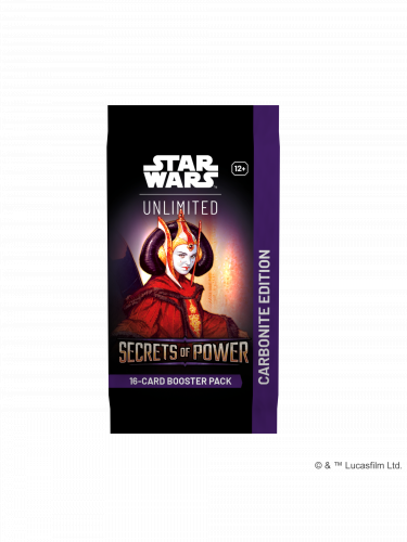 Karetní hra Star Wars: Unlimited - Secrets of Power Carbonite Booster (16 karet)