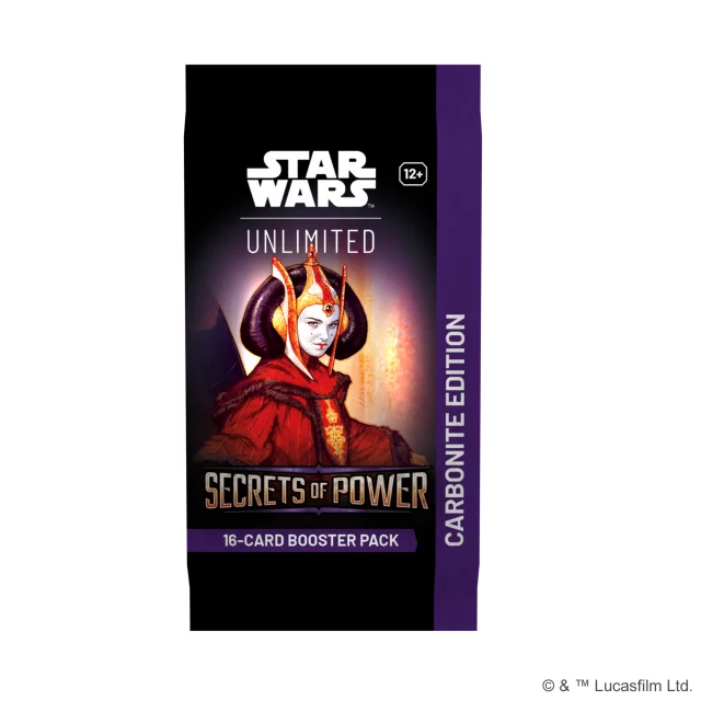 Karetní hra Star Wars: Unlimited - Secrets of Power Carbonite Booster (16 karet)