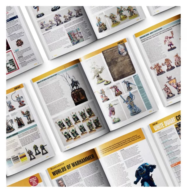 Časopis White Dwarf 2021/09 (Issue 468) + plakáty a transfer sheet