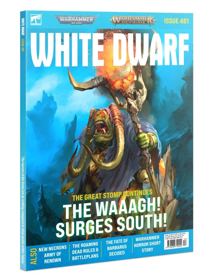 Games-Workshop Časopis White Dwarf 2022/10 (Issue 481) + karty