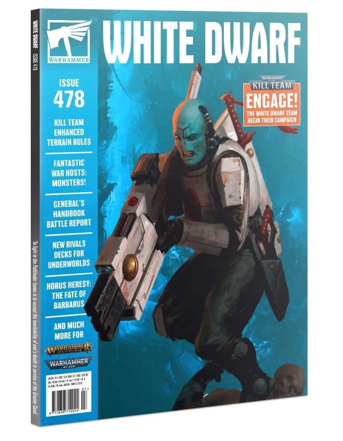 Games-Workshop Časopis White Dwarf 2022/7 (Issue 478) + karty