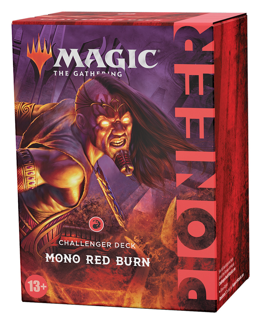 Blackfire Karetní hra Magic: The Gathering - Mono Red Burn (Pioneer Challenger Deck)