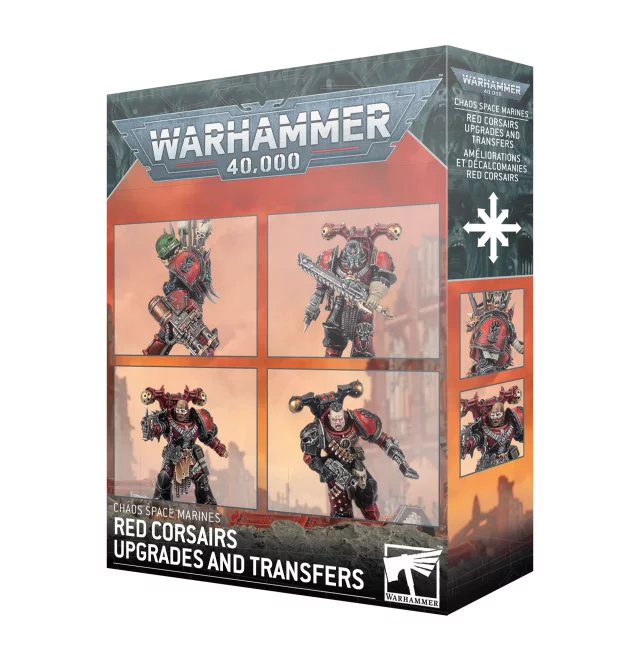 W40k: Chaos Space Marine - Red Corsairs Upgrades and Transfers