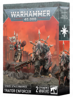 W40k: Chaos Space Marine - Traitor Enforcer (2 figurky)