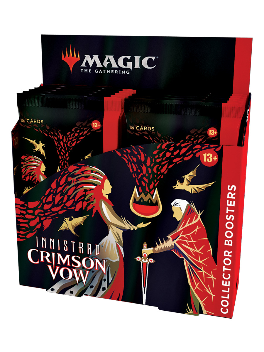 Blackfire Karetní hra Magic: The Gathering Innistrad: Crimson Vow - Collector Booster Box (12 boosterů)