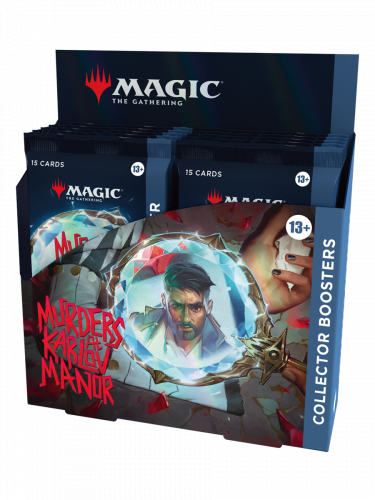 Karetní hra Magic: The Gathering Murders at Karlov Manor - Collector Booster Box (12 boosterů)