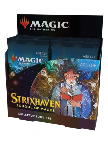 Karetní hra Magic: The Gathering Strixhaven - Collector Booster Box (12 boosterů)
