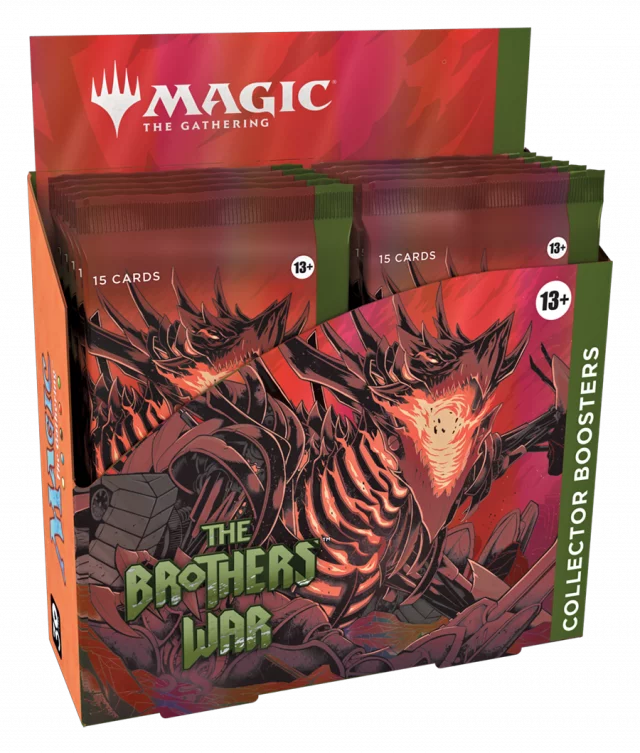 Karetní hra Magic: The Gathering The Brothers War - Collector Booster Box (12 boosterů)