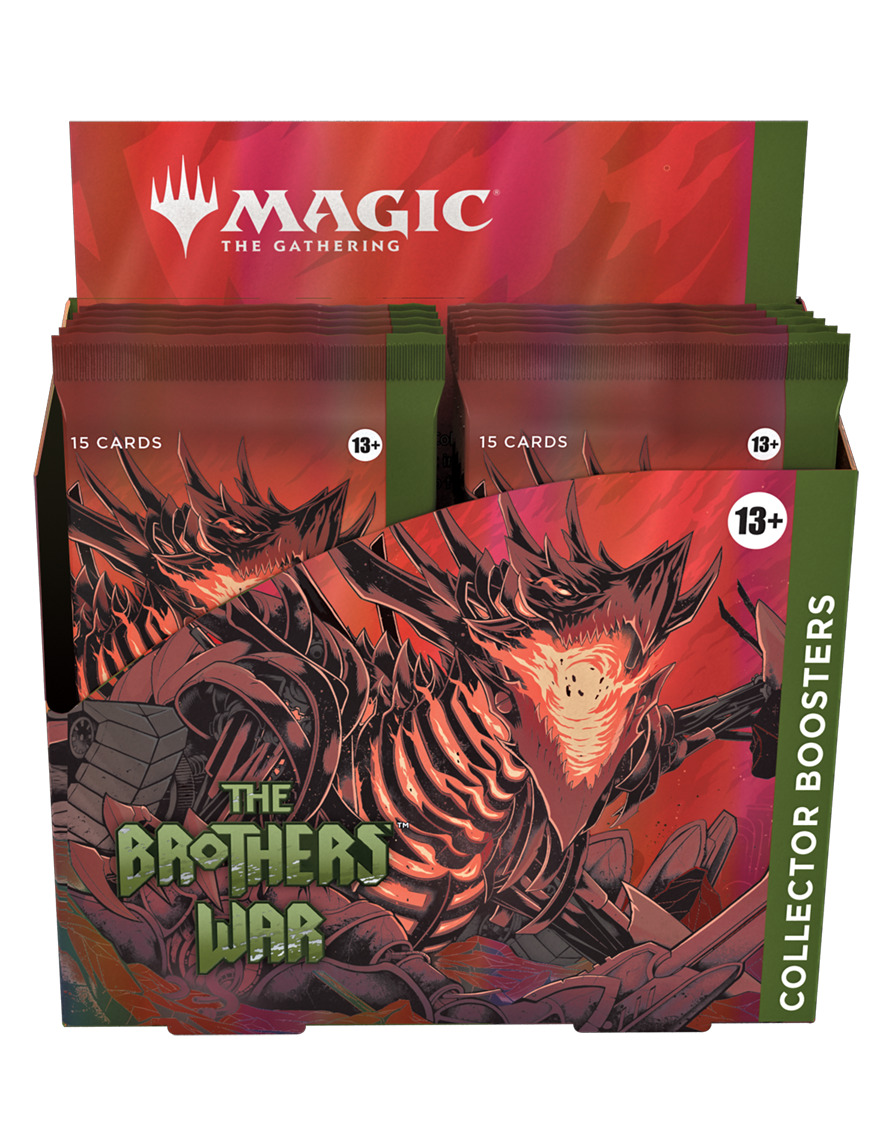 Blackfire Karetní hra Magic: The Gathering The Brothers War - Collector Booster Box (12 boosterů)