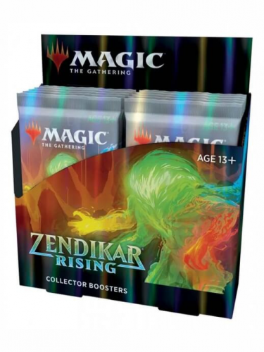 Karetní hra Magic: The Gathering Zendikar Rising - Collector Booster Box (12 Boosterů)