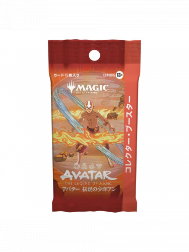 Karetní hra Magic: the Gathering Avatar: The Last Airbender - Collector Booster (15 karet) (JP)