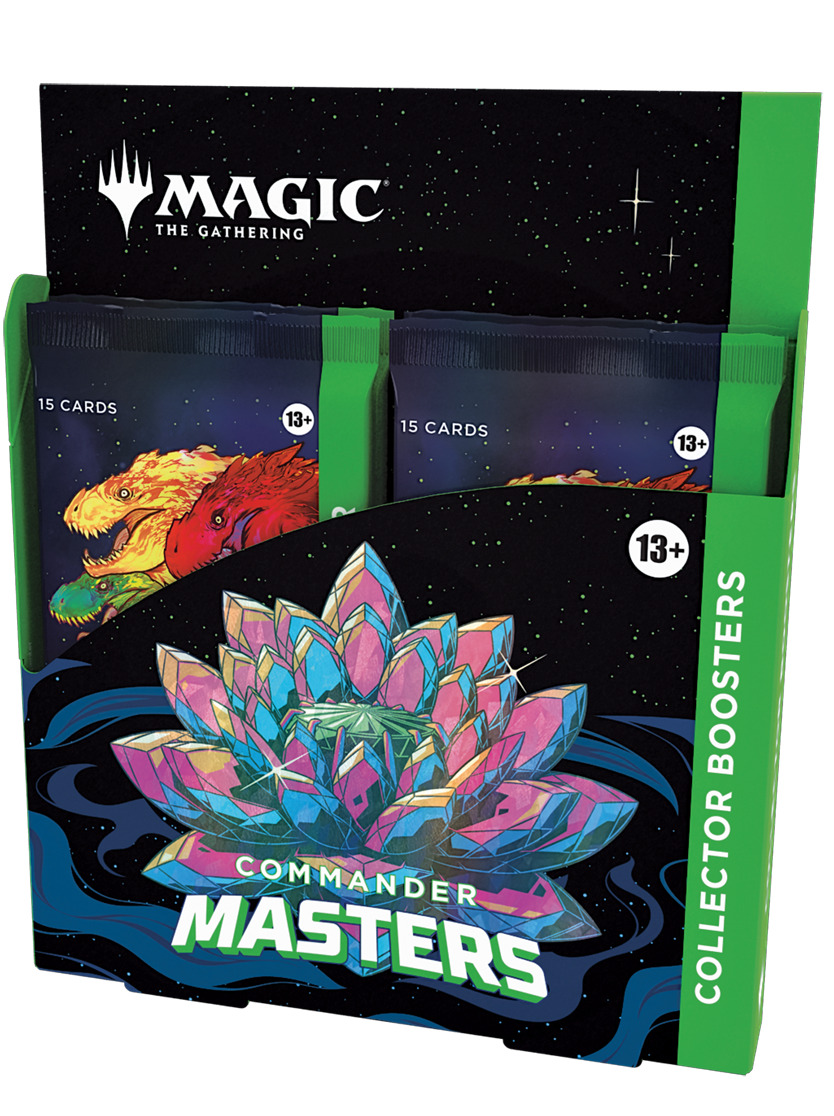 Blackfire Karetní hra Magic: The Gathering Commander Masters - Collector Booster Box (4 boostery)